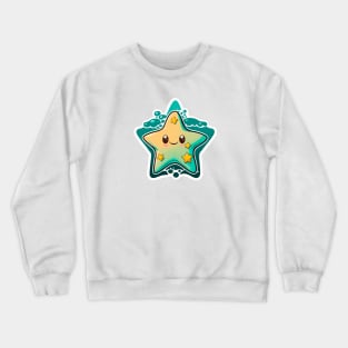 Cute sea star Crewneck Sweatshirt